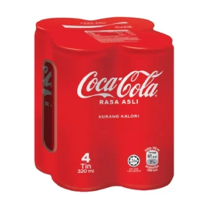 COCA-COLA Rasa Asli Can 4x320ml